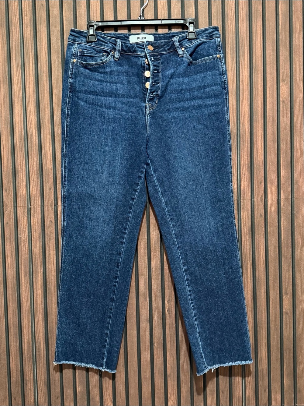 Mica Distressed Straight Leg Jeans | Size 31